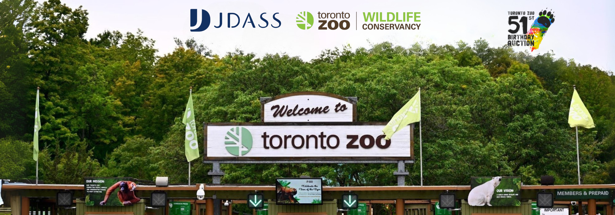 JDass Corp sponsors Toronto Zoo Wildlife Conservancy Virtual Silent Auction 2025